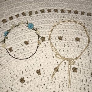 2 headband/ flower crowns